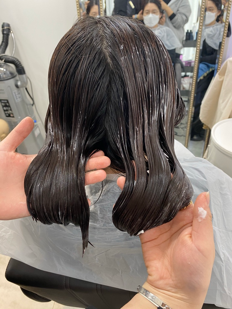 경화 에멀젼 적용 과정